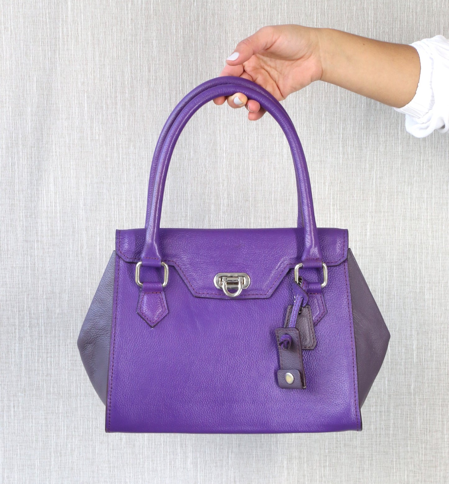 Cartera Morada