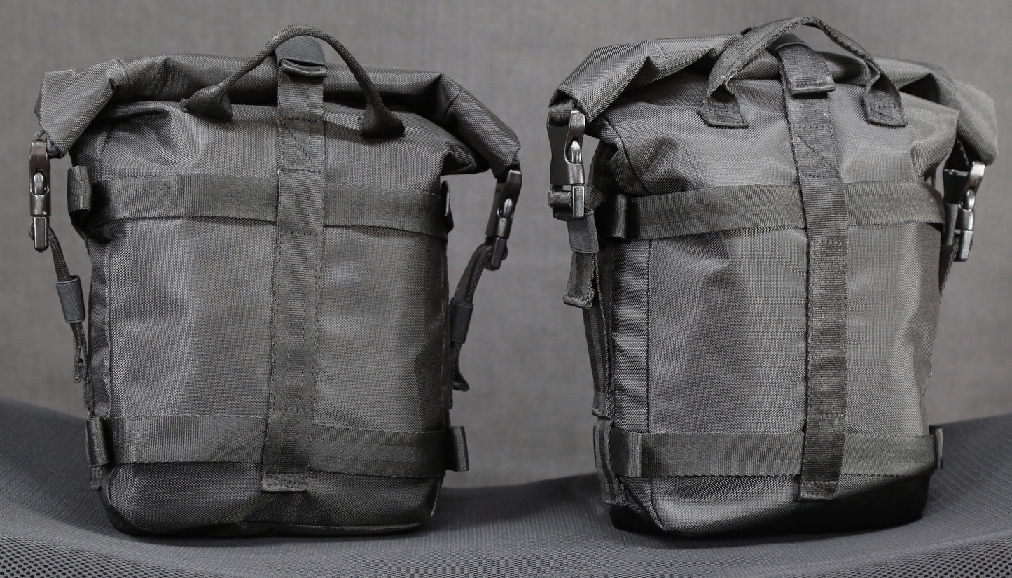 Crash bar bag, Front bag