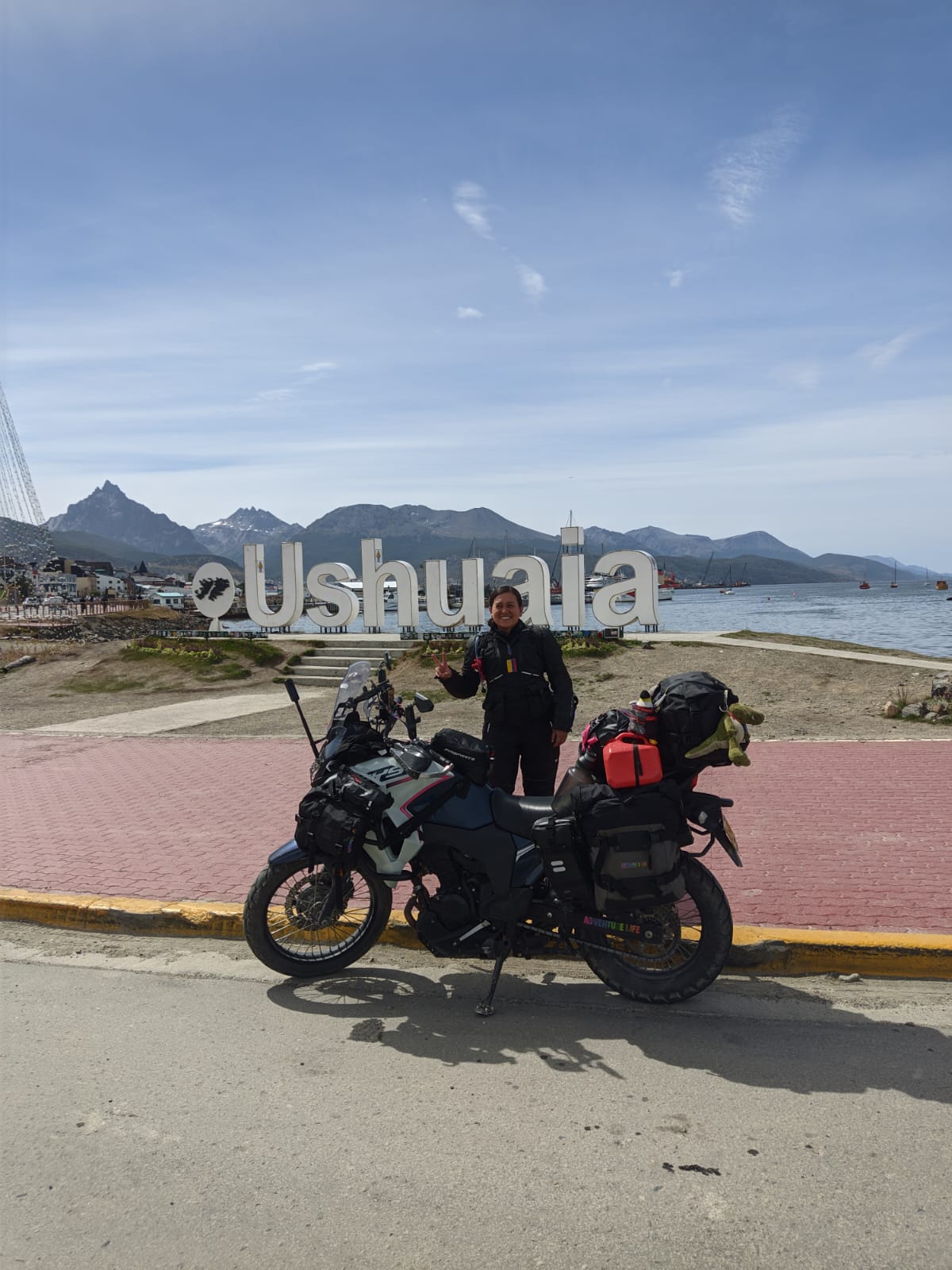 Crash bar bag, Front bag