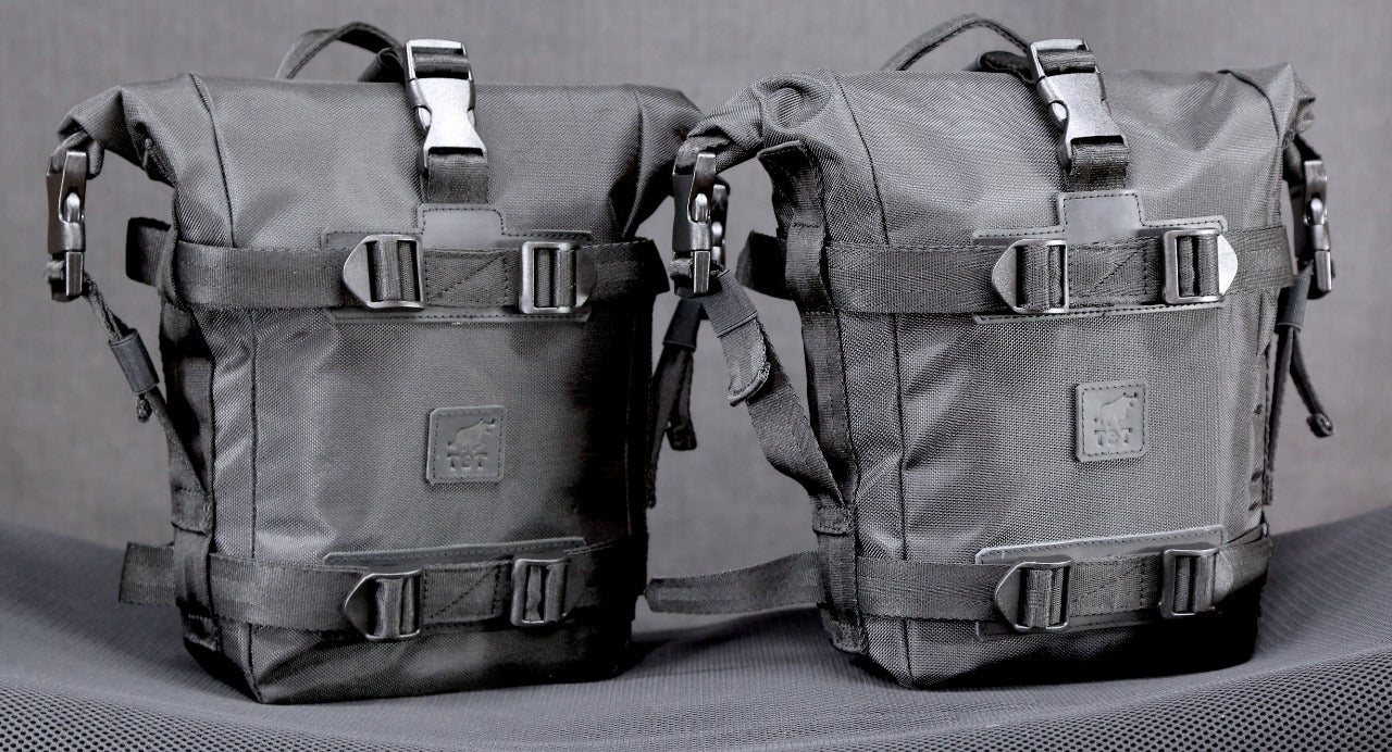 Crash bar bag, Front bag