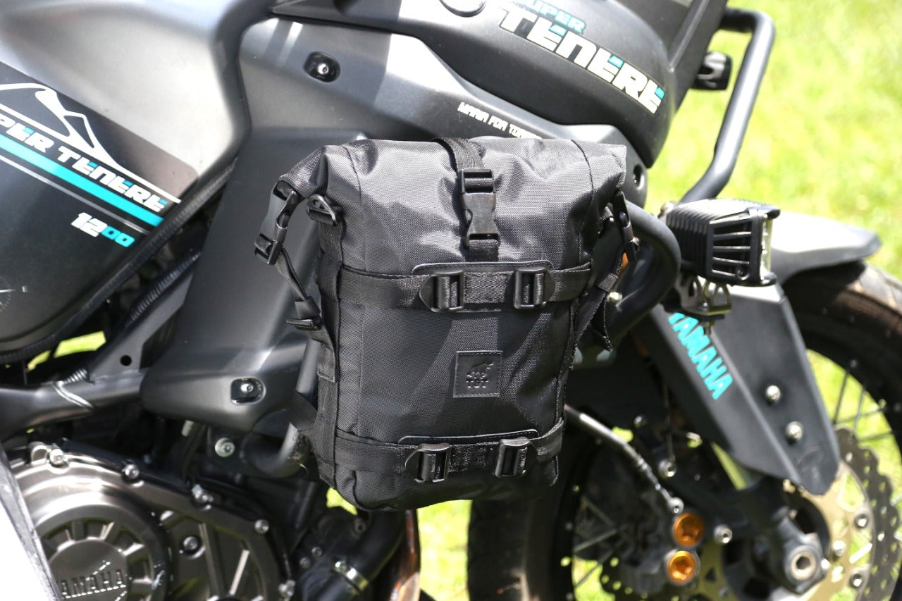 Crash bar bag, Front bag