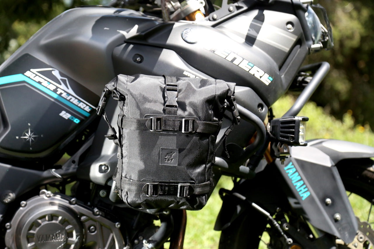 Crash bar bag, Front bag